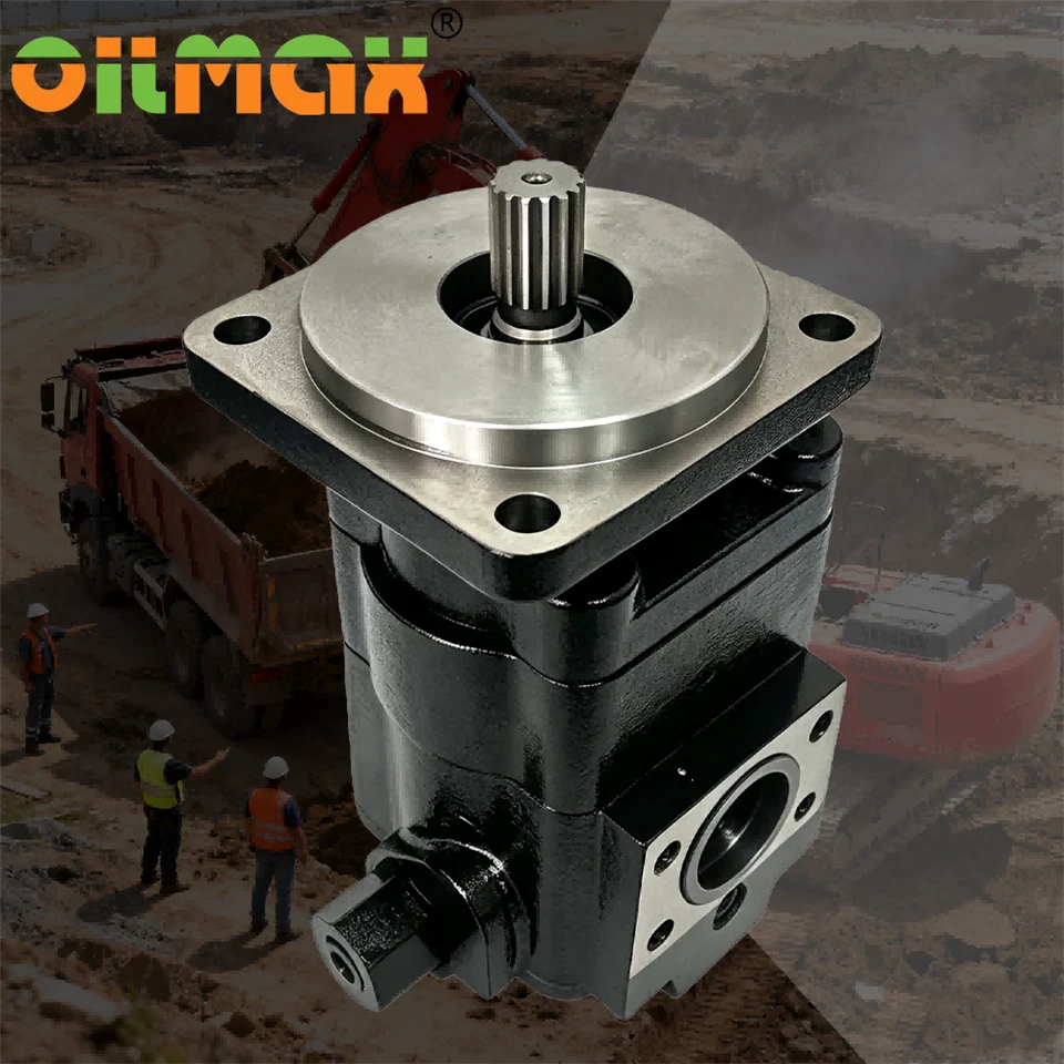 87464372 Rhan sbâr amnewid pwmp gêr hydrolig