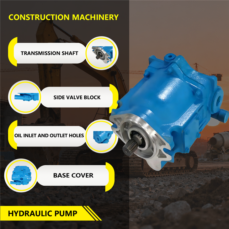 Aftermarket Steeling Pump 15229403 For Terex Mining Dump Truck 3303/3304/3305 suppliers