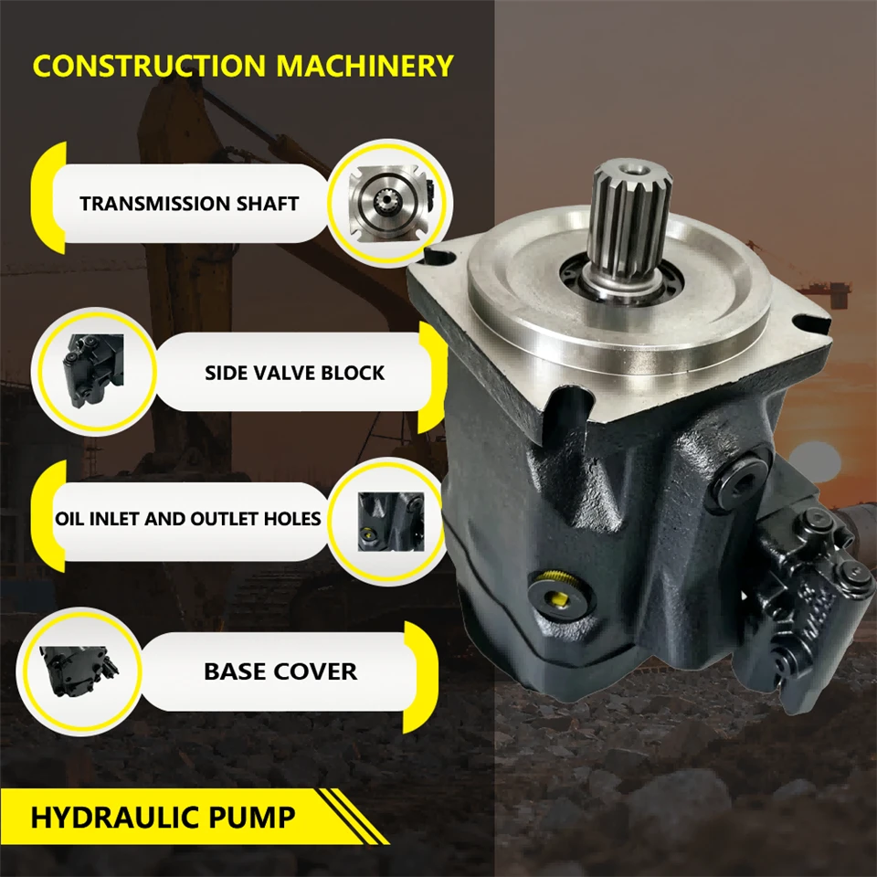 Hydraulic Axial Piston Variable Pump B210676 60cc 28MPa Open Circuit Excavator Component suppliers