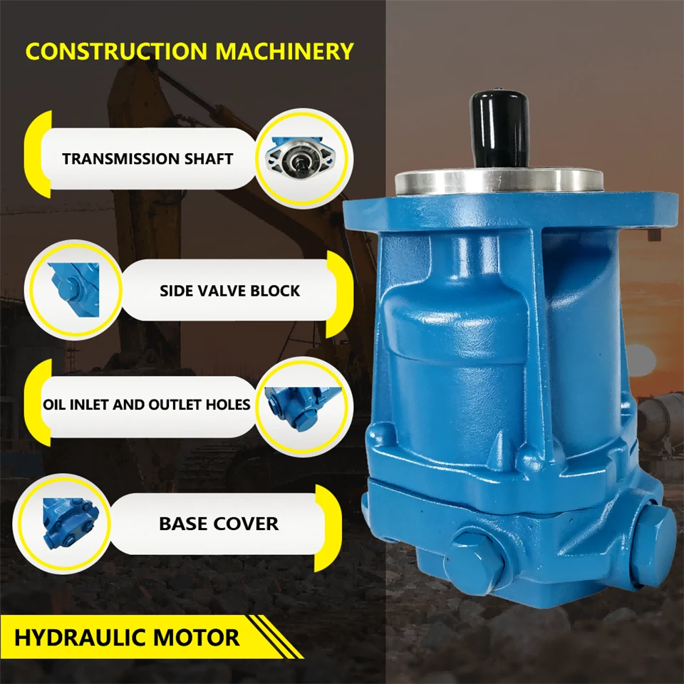 MFE15 Hydraulic Motor With 15T Shaft Rear Inlet Rear Outlet Design High Efficiency Hydraulic Component For Engineering Machinery Hydraulic Drive System suppliers